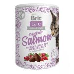 Лакомство Brit Care Superfruits Salmon для стерилизованных кошек с лососем шиповником и клюквой 100 г