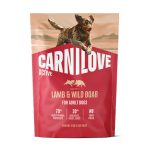 Carnilove Active Lamb & Wild Boar беззерновой сухой корм для активных собак с ягненком и диким кабаном 1,5 кг
