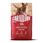 Carnilove Active Lamb & Wild Boar беззерновой сухой корм для активных собак с ягненком и диким кабаном 4 кг
