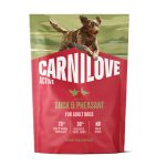 Carnilove Active Duck & Pheasant беззерновой сухой корм для активных собак с уткой и фазаном 1,5 кг