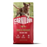 Carnilove Active Duck & Pheasant беззерновой сухой корм для активных собак с уткой и фазаном 12 кг