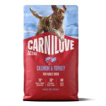 Carnilove Active Salmon & Turkey беззерновой сухой корм для собак с лососем 4 кг