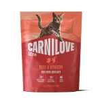 Carnilove Active Beef & Venison Sterilised беззерновой сухой корм для стерилизованных кошек с говядиной и олениной 400 г