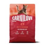 Carnilove Active Beef & Venison Sterilised беззерновой сухой корм для стерилизованных кошек с говядиной и олениной 2 кг