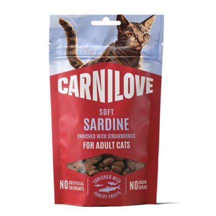 Carnilove Soft Snack Sardine with Strawberry 50 г