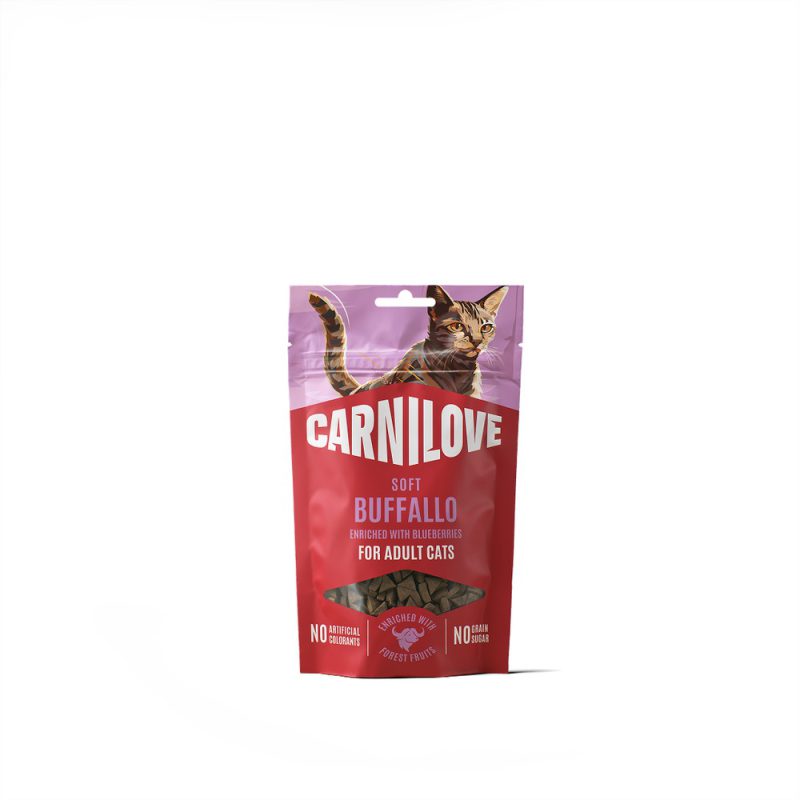 Carnilove Soft Snack Buffalo with Blueberries 50 г