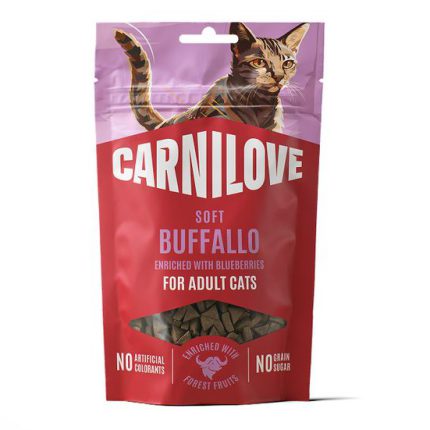 Carnilove Soft Snack Buffalo with Blueberries 50 г