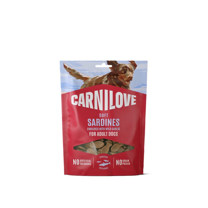 Carnilove Soft Snack Sardines with Wild Garlic 200 г