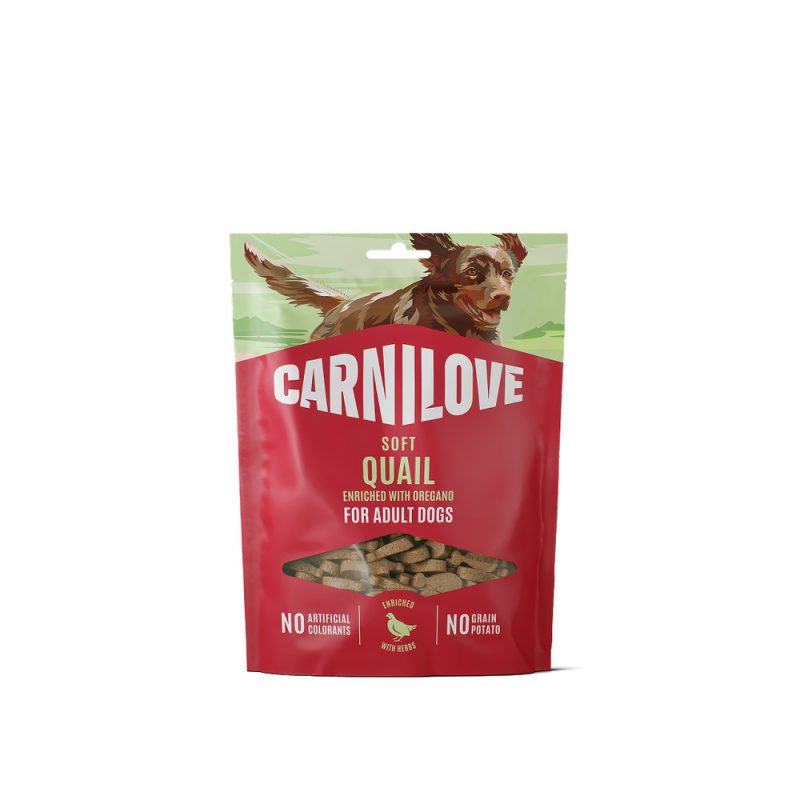 Carnilove Soft Snack Quail with Oregano 200 г