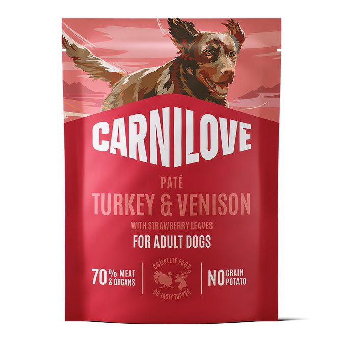 Carnilove Turkey & Venison with Stawberry Leaves беззерновой сухой корм для собак 300 г Carnilove Turkey & Venison with Stawberry Leaves беззерновой сухой корм для собак 300 г